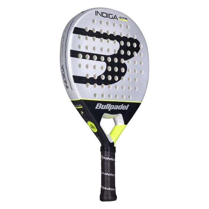 Raket Padel Bullpadel Indiga Ctr 2026 360-370G Silver Black