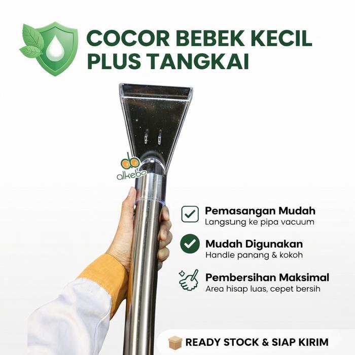 "New" Aksesoris Vacuum Cleaner Extractor Cocor Bebek Pembersih Sofa Karpet - Besar dan kecil -