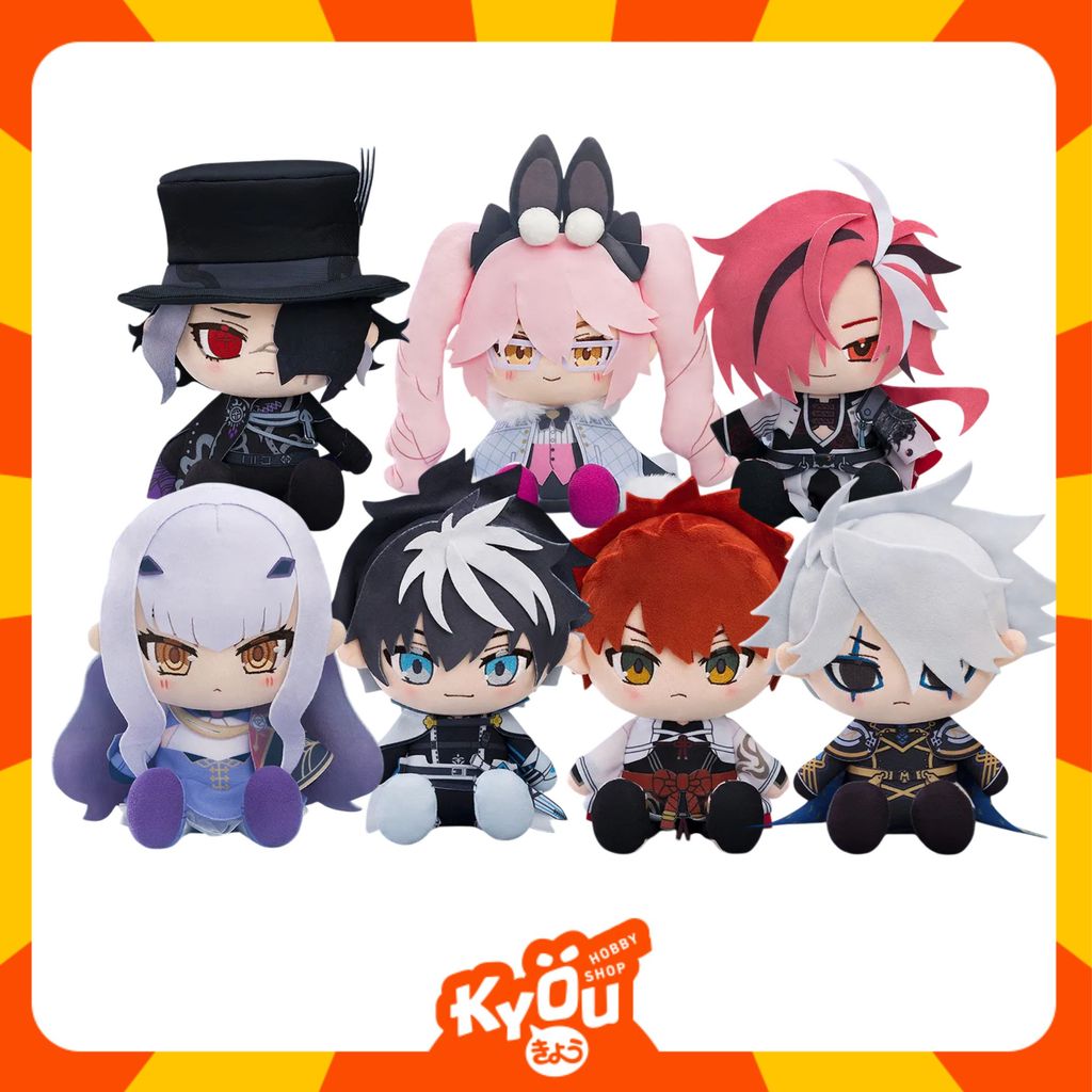 Fate/Grand Order Chocopuni Plushie Melusine - Charlemagne - Senji - James - Le Comte - Takasugi - Ko