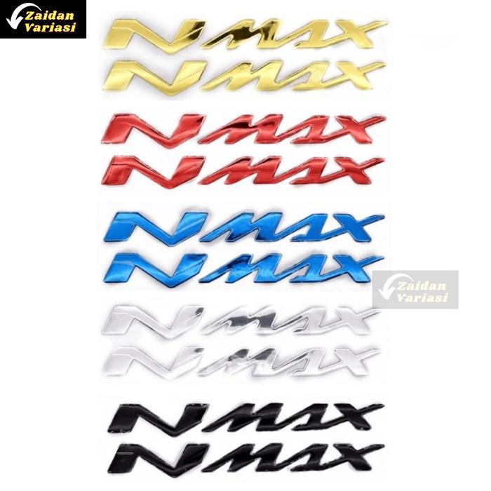 "New" Emblem Nmax Timbul - Stiker Sticker Nmax New Old Logo 2022 2023 Full Body Polos Simple Jepang