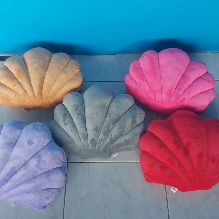 "New" BANTAL KERANG UNIK BANTAL SOFA BANTAL KURSI BENTUK KERANG/BANTAL SOFA KERANG LUCU DAN UNIK