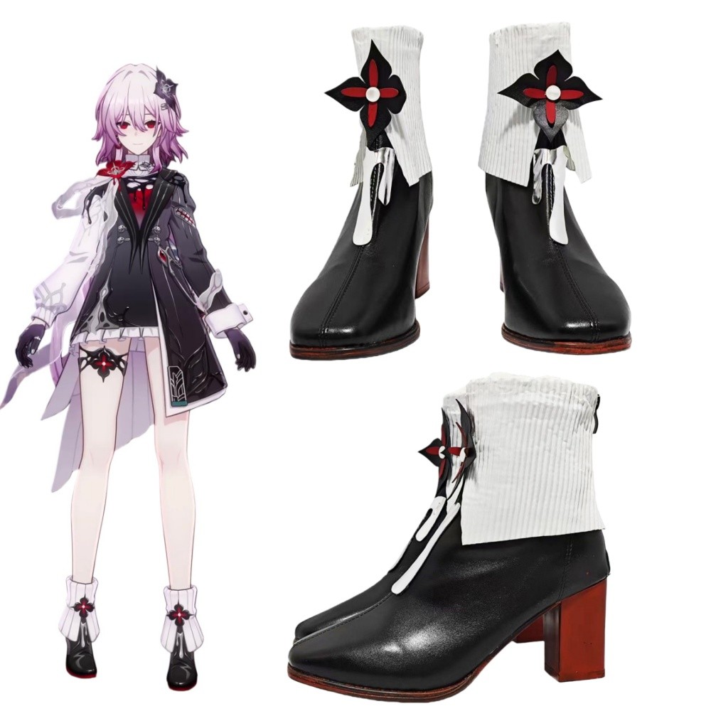 HONKAI STAR RAIL EVERNIGHT COSPLAY GAME SHOES COSTUME ACCESSORIES PROPS ANIME HALLOWEEN FOR WOMAN