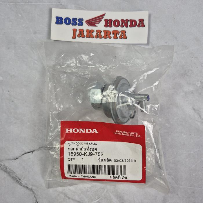 16950-KJ9-752 : MEMBRAN BENSIN / AUTO COCK ASSY FUEL CBR 150 R OLD KARBU & BEAT KARBU & CS1 & SCOOPY