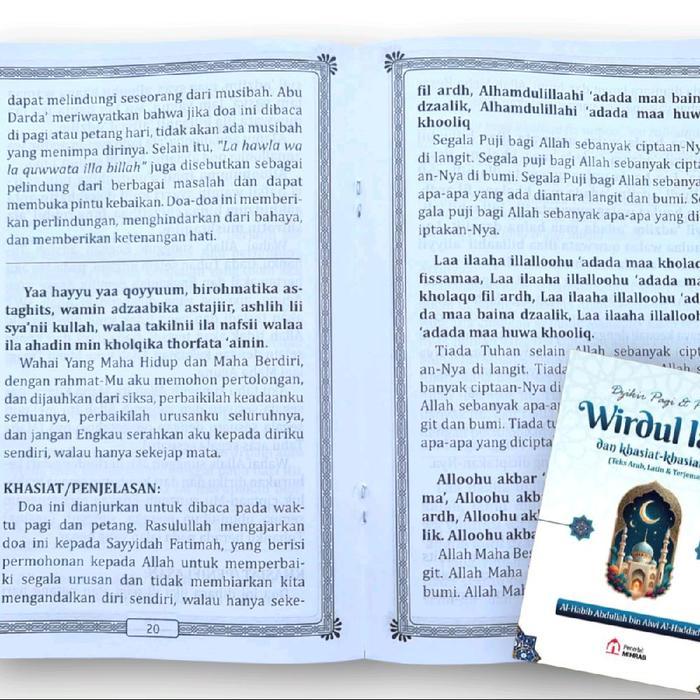 Paket Kitab Ratib Dan Wirdul Latif Ukuran Besar A5 Latin Dan Terjemah Ratib Alhaddad Dan Alattas Dan