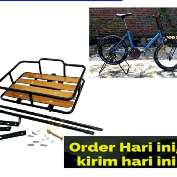 keranjang sepeda MTB Seli Federal fixie / front rack / bagasi depan sepeda