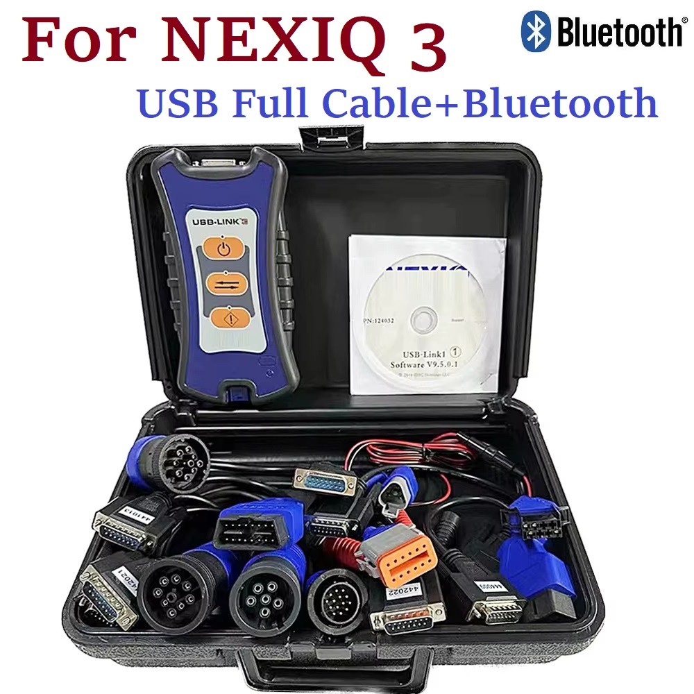 For Nexiq 3 USB Link and Bluetooth BT OBD2 Scanner For NEXIQ3 Bluetooth Diesel Truck Heavy Duty
