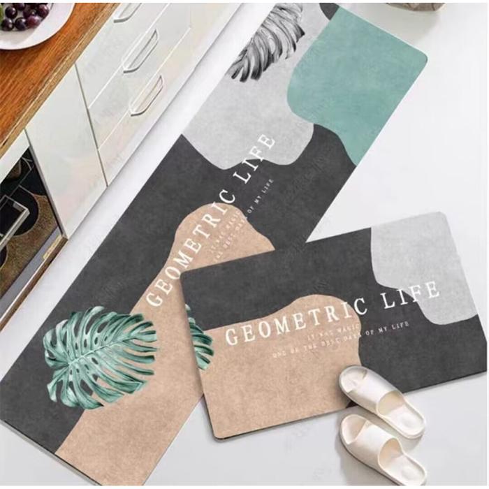 Keset Kaki Anti Slip 2 pcs / Keset Dapur 2 in 1