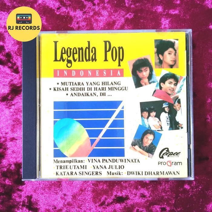 CD V/A (Vina Panduwinata, Yana Julio, dll) - Legenda Pop Indonesia