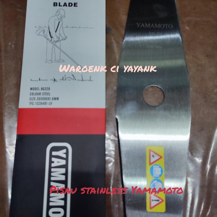 Pisau potong rumput 328 stainless Yamamoto original