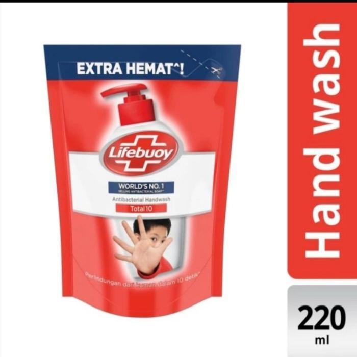 Sabun Cuci Tangan Hand Wash Lifebuoy 220 ml ONDUTYMART