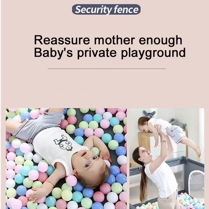 CodBaby Playfence Anak-Anak Bayi Boks Pagar Kolam Renang Taman Bermain Bermain Bola Bayi Mandi Pagar