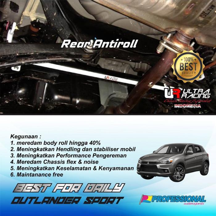 Aksesoris Stabiliser Rear Anti Roll Ultra Racing Outlander Sport