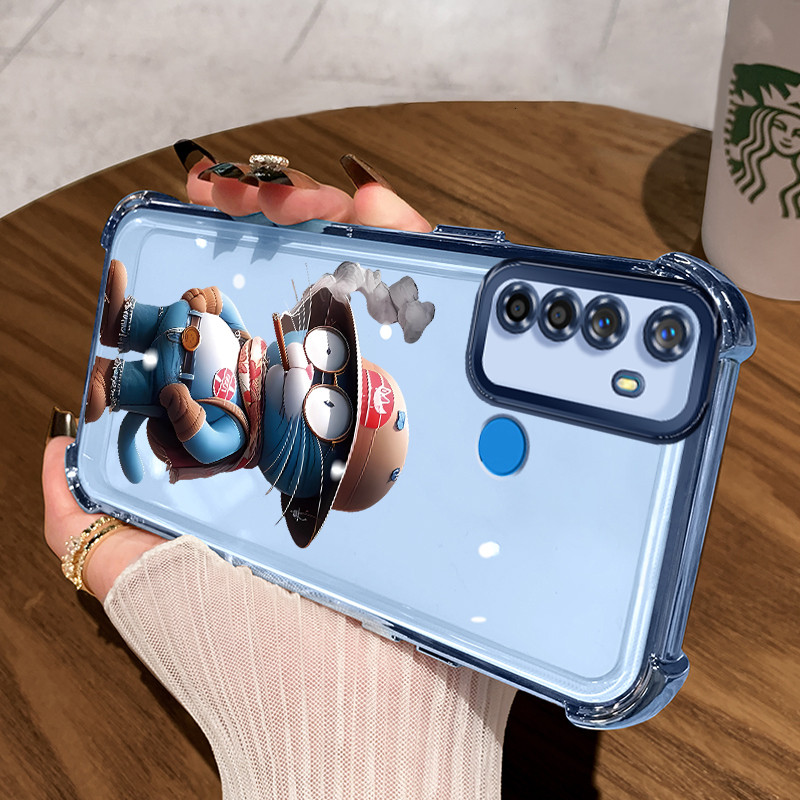 Casing Hp untuk Realme 5 5i 5s 6i C3 C3i Narzo 10 Narzo 10a Narzo 20a Case Casing Merokok Anime pola