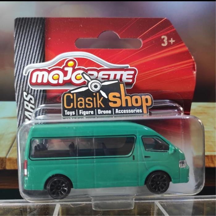 Majorette Street Cars Toyota Hiace Hijau