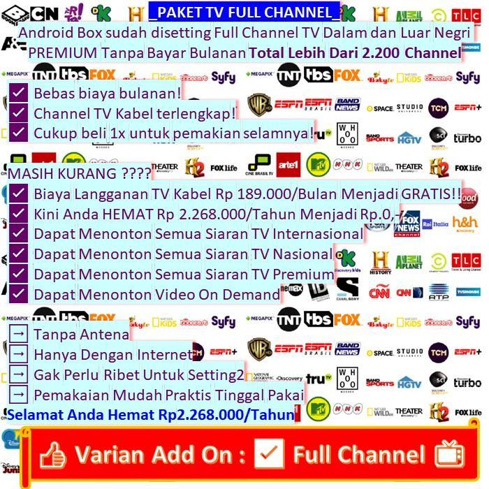 TERLARIS TV Box id 14 RAM 4GB ROM 64GB 4/64 uetooth Dual Wifi 4K 6K K EVPAD 10P 6S 6P 5S SVICLOUD