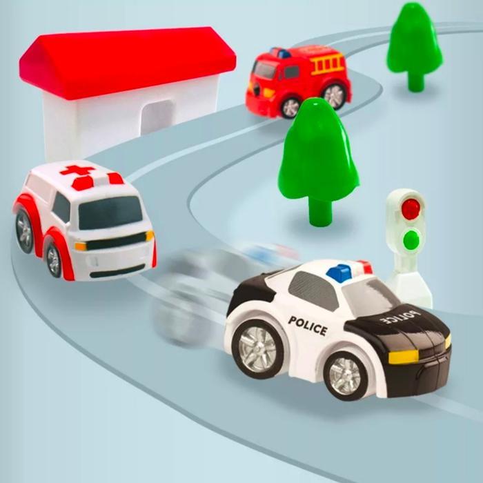 Mainan anak Mainan Mobil Mobilan Anak Permainan Mesin Plastik Pengoperasian Manual Tanpa Baterai