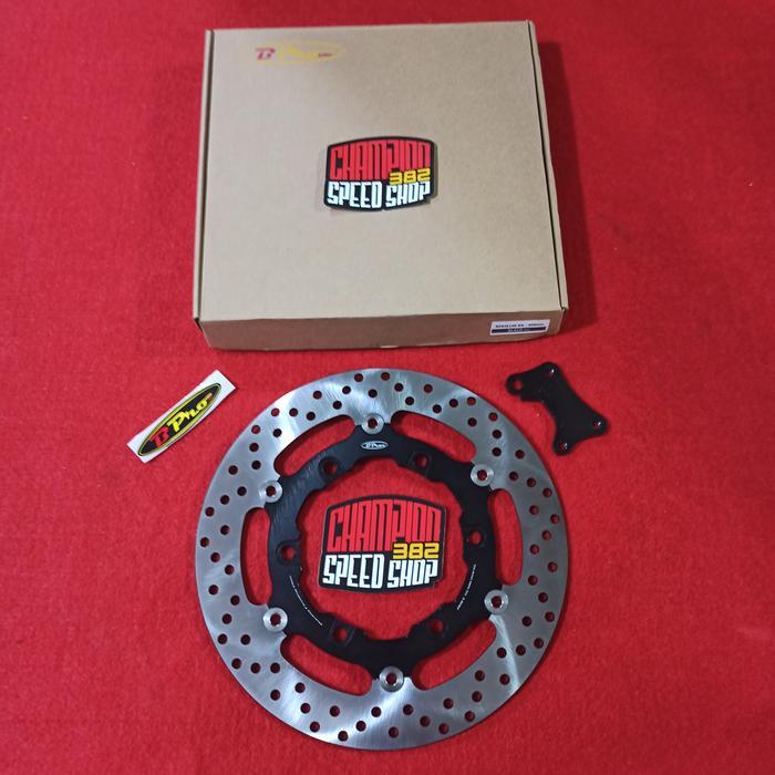 Piringan Cakram Depan Floating Bpro 300Mm Ninja Rr 150 Rr 150Rr Hitam