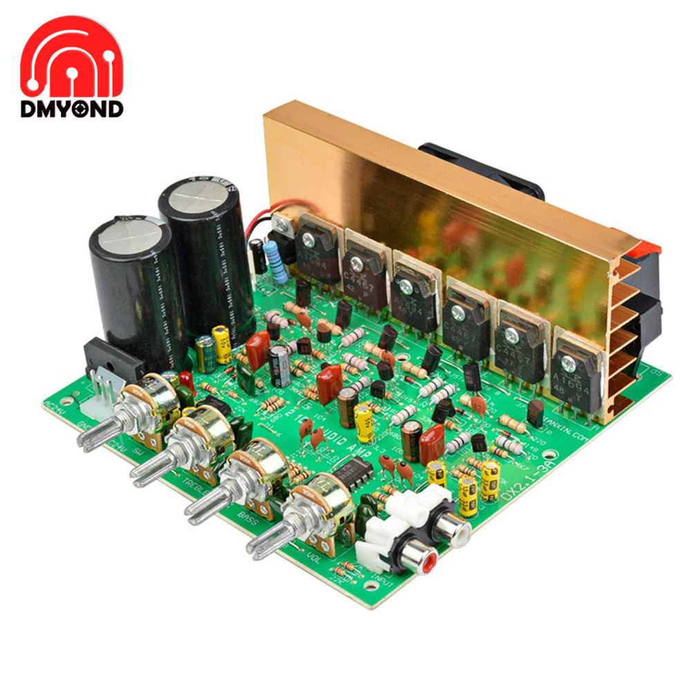 STOK TERBATAS  DX-2.1 Channel High Power Audio Amplifier Board Subwoofer Speaker Amplifier Board AC1