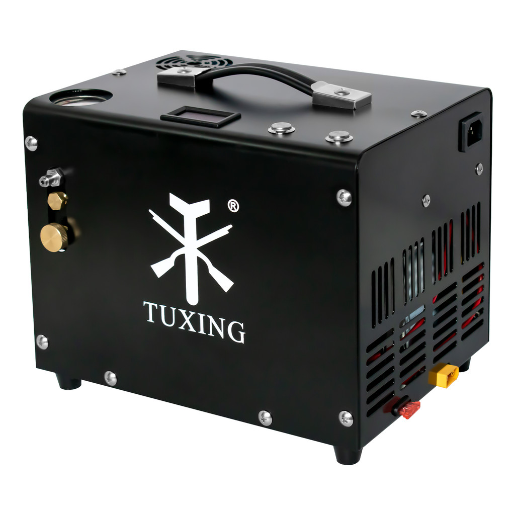 PROMO   TUXING TXET062 300Bar 4500Psi PCP Air Compressor High Pressure Electric Compressor with Buil