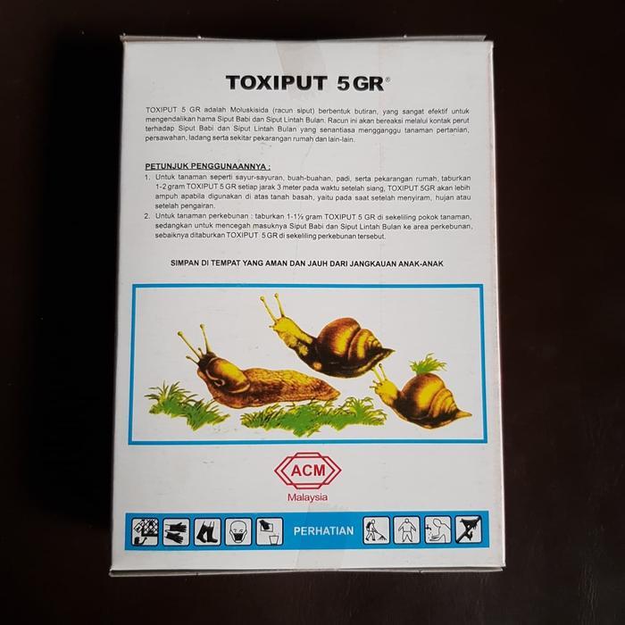 Obat Racun Keong, Toxiput 250Gr, Original