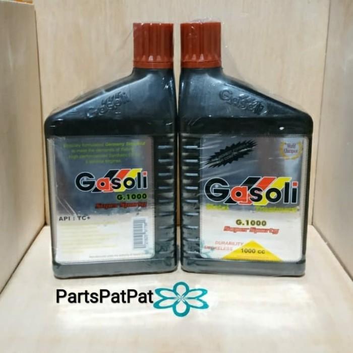 OLI OIL SAMPING GASOLI 2T G1000 1LT GASOLI G1000 2TAK GASOLI G.1000 2T