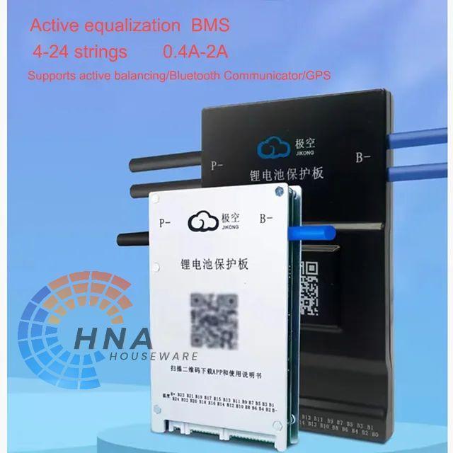 Jk Jikong Smart BMS 8S - 24S Active Balancer 0.6A - 2A Baterai Lifepo4