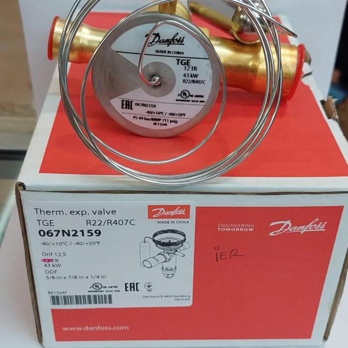 EXPANSI VALVE DANFOSS TGEX 12 TR (tge 12 tr) R22/R407c