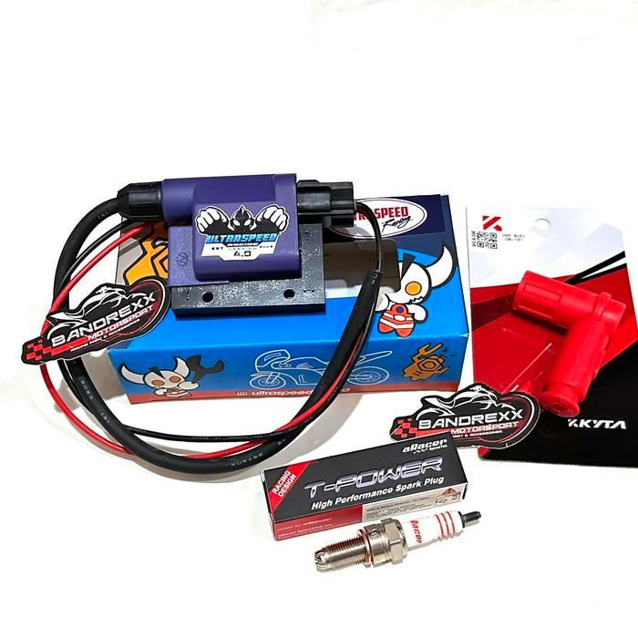 Paket Koil Usr+Busi Aracer Iridium+Cop Busi Ktc Vario 125-Vario 150