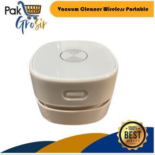 TERLARIS Vacum Cleaner Mini Portable Vacum Penyedot Debu Keyboard Wireless Charging HP NFC