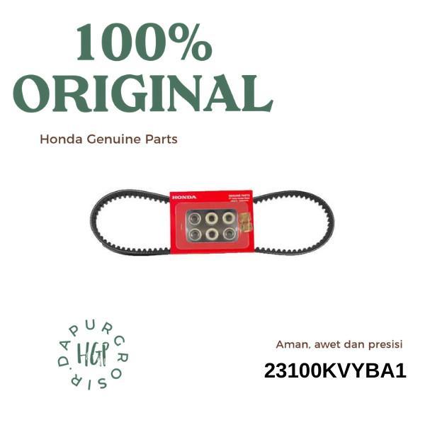 V-belt + Roller Beat Karbu, Belt Drive Kit Original AHM - 23100KVYBA1