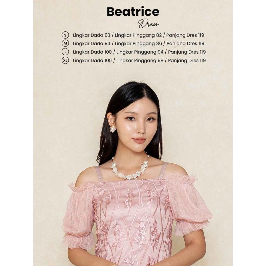 Miss Nomi - Beatrice Dress / Dress Pesta / Dress Tile / Party Dress Christmas / Dress Natal / Dress