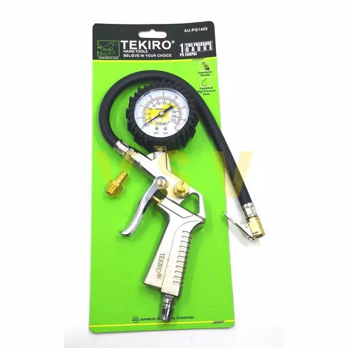 Pressure Gauge Pengukur Angin Ban Tekiro