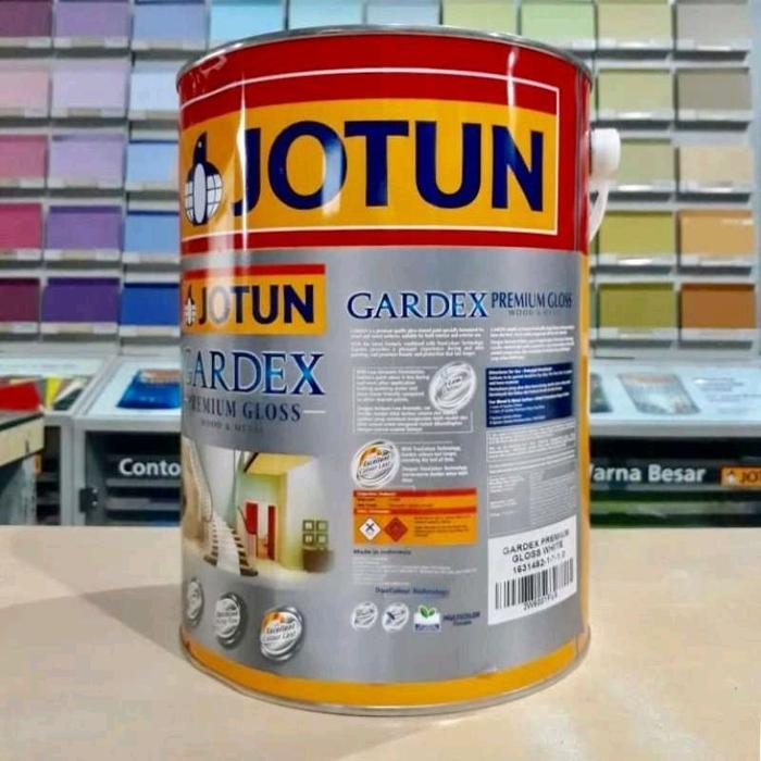 CAT MINYAK KAYU & BESI PREMIUM GLOSS GARDEX JOTUN (5 LITER)