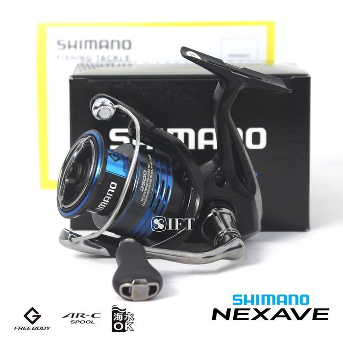 Reel Shimano Nexave Fi 1000 2500 C3000 4000 C5000 Hg 2021 Pancing Ori