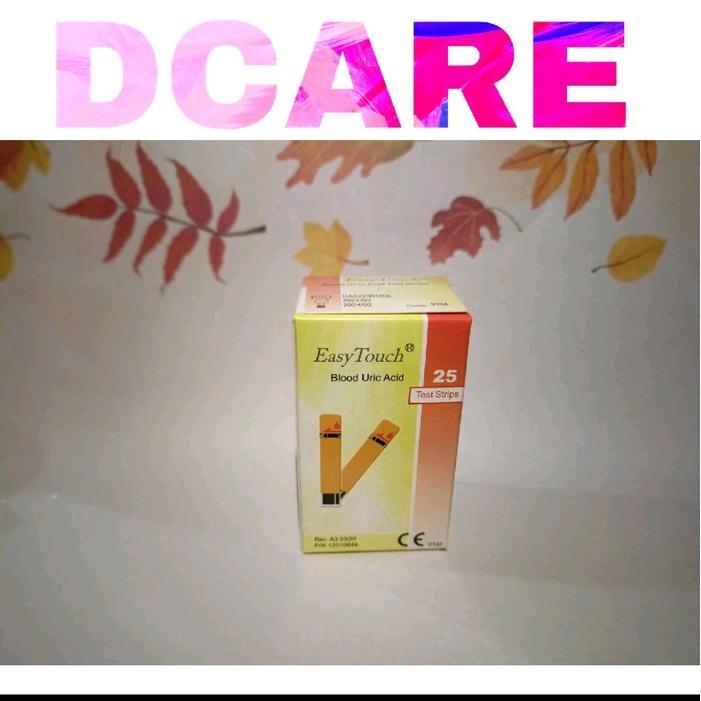DCARE EASY TOUCH PAKET 3 STRIP KOLESTEROL GULA DARAH & ASAM URAT UNTUK TES KESEHATAN RUMAH AKURAT