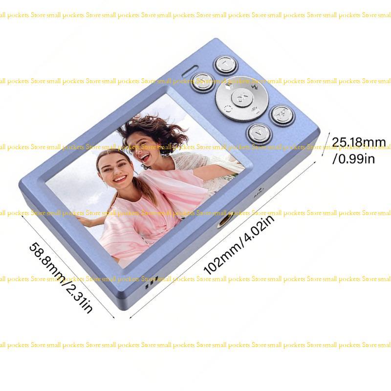 R1WD Double Screen Camera 5000W Imaging 16x Digital Zoom Student Travel Camera