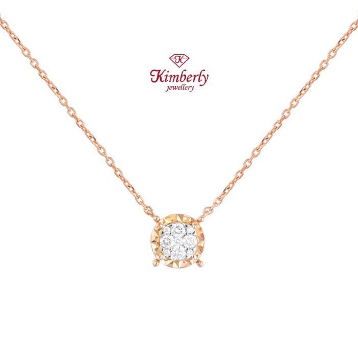 Kalung Berlian / Koye Berlian KNK670845 - Kimberly Jewellery