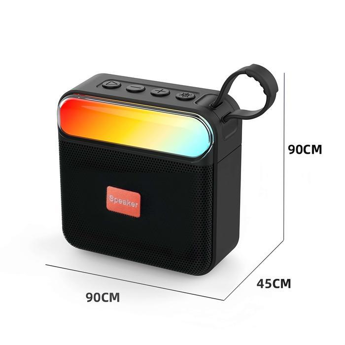 Murah CodSpeaker Bluetooth Mini Dengan Lampu Rgb Miniatur Sound System Dan Lighting Home Atmospheric