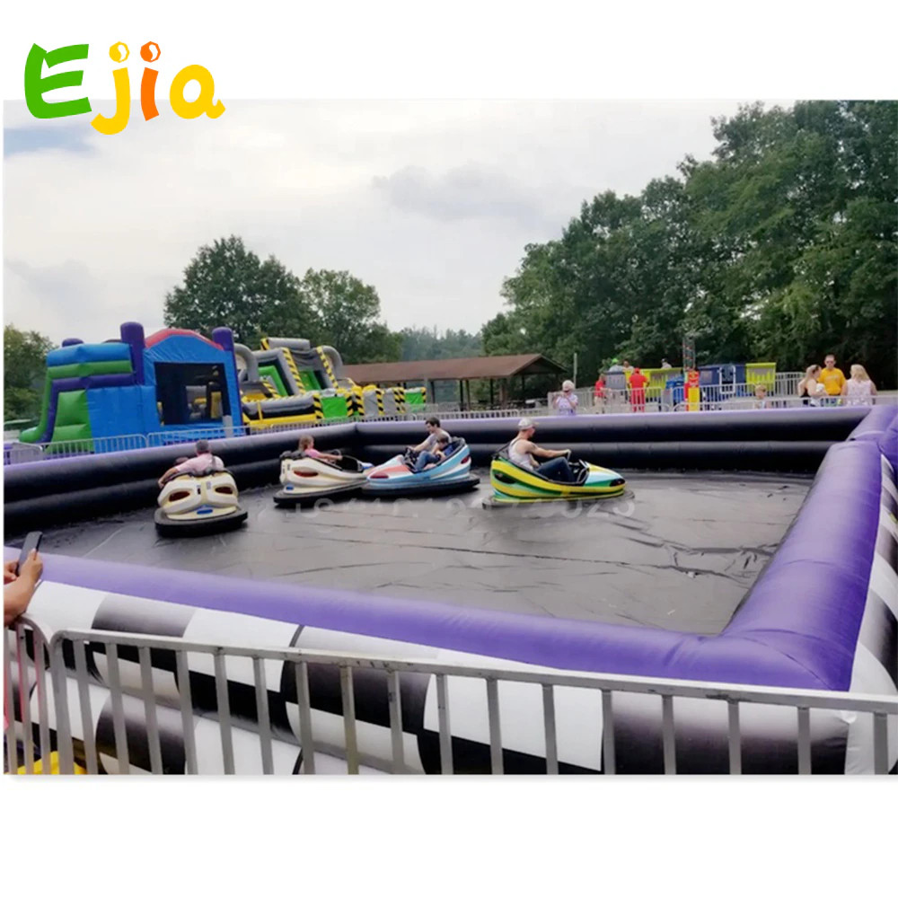 Indoor Playground Soft Play Flooring Inflatable Fence Race Track for Bumper Cars Track
