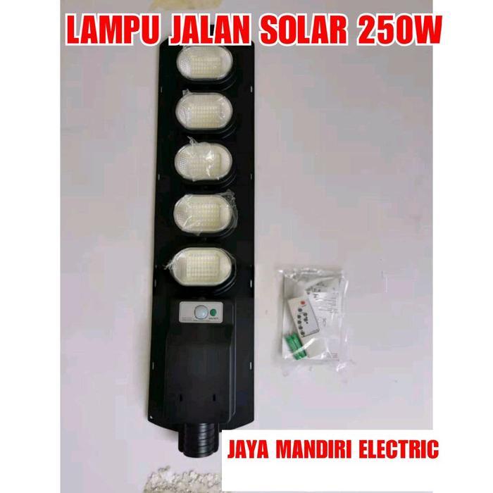 [] LAMPU JALAN SOLAR CELL LED 250 WATT W PJU STREET LIGHT LED 250WATT 250W / LAMPU JALAN PANEL SURYA