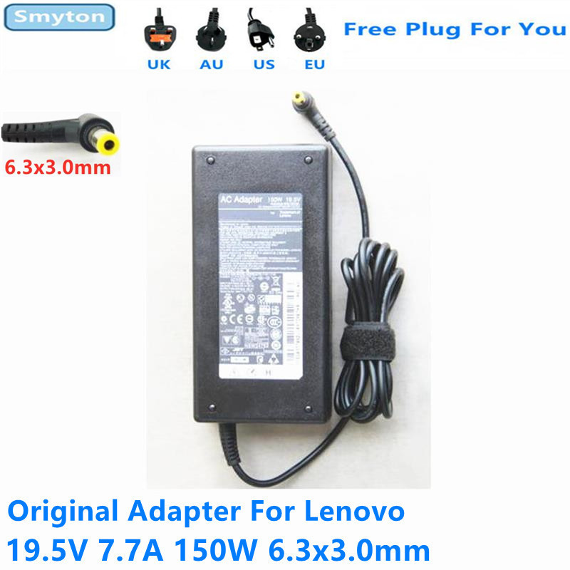 Original AC Adapter Charger For Lenovo 19.5V 7.7A 150W 6.3x3.0mm FSP150-RAB ADP-150NB D PA-1151-11VA