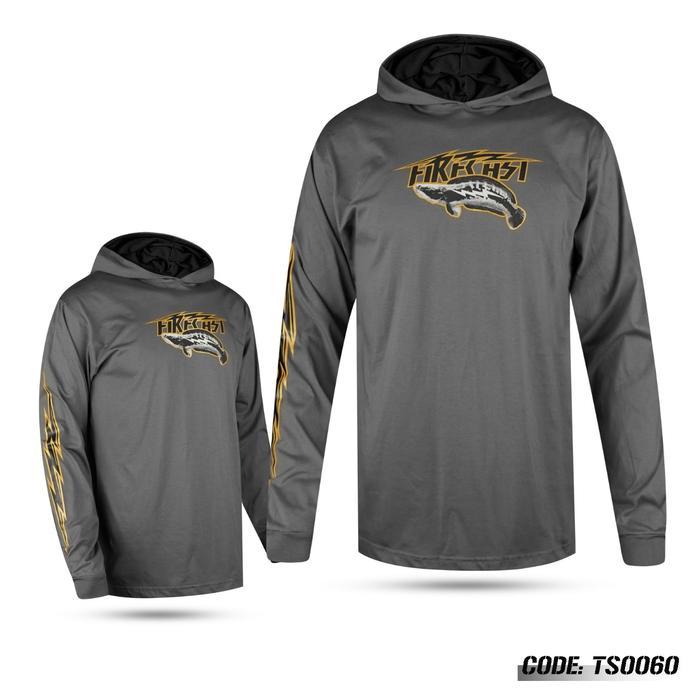 Firecast Kaos Mancing Baju Mancing Firecast T-Shirt 060