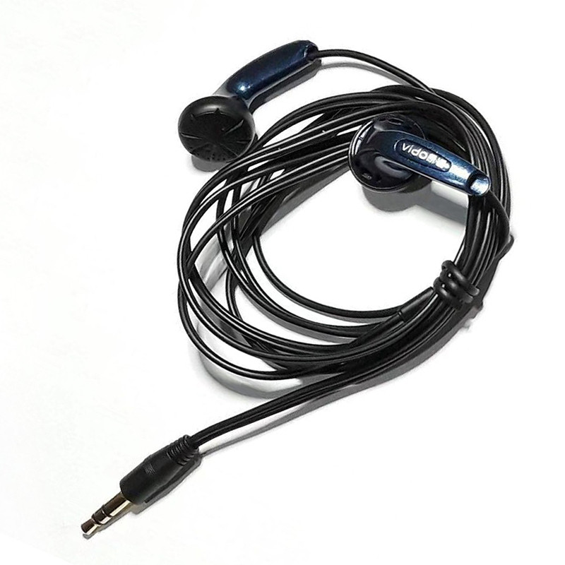 New Vido High Quality Wired Earphones Soundtrack Stereo Headset Game Headset Bass Noise Headphones