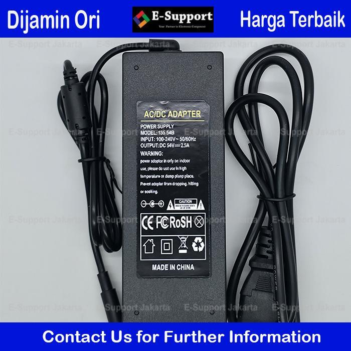 ADAPTOR 54V 2.5A TERBAIK  2.5A 54V ADAPTER SWITCHING