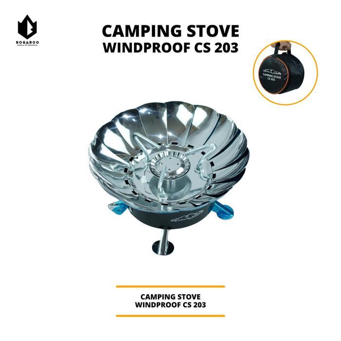 Eiger - Kompor Windproff Dh-203 - Kompor Camping Anti Angin Outdoor