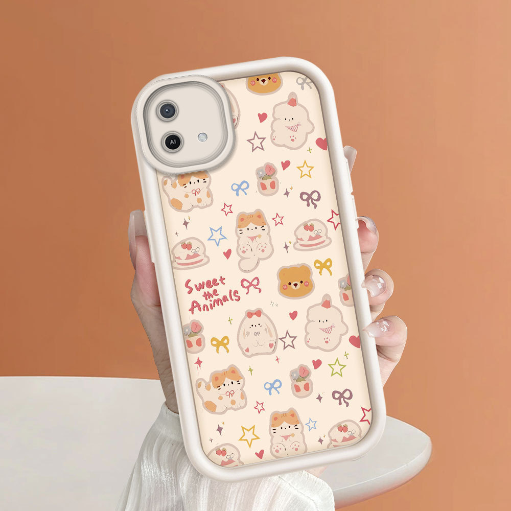Casing Hp Untuk OPPO A16K A16E Phone Case Softcase Soft Cesing Handphone Cover Populer Kartun Cassin