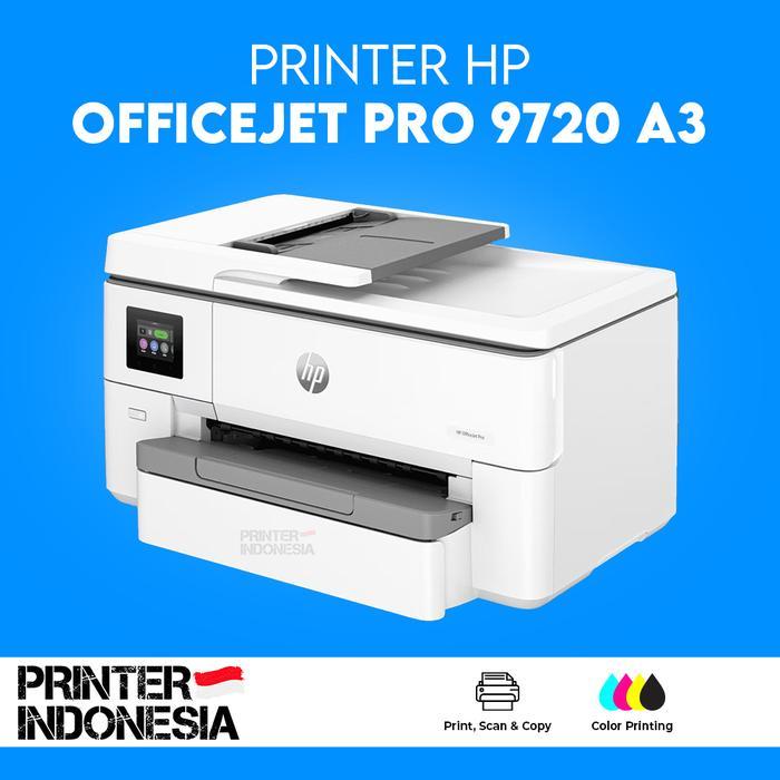 Printer HP Officejet Pro 9720 A3 Wireless Multi Fungsi pengganti HP 7720