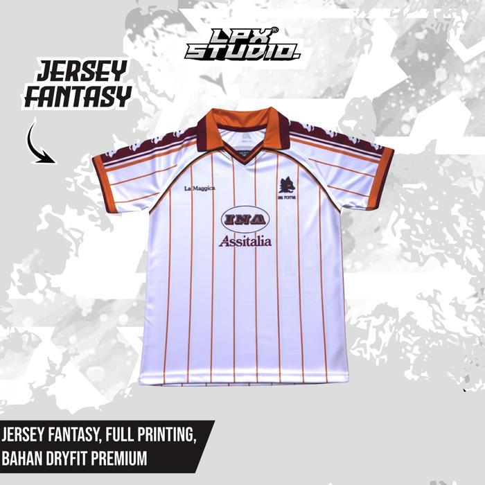 Premium Jersey AS Roma / Jersey AS Roma / Kaos AS Roma / Jersey Bola / Jersey Vintage