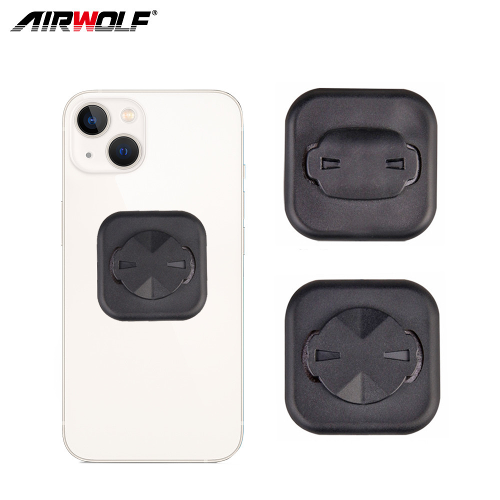 AIRWOLF Bike Garmin Mount Phone Sticker Bicycle Holder Phone Sticker Adapter For GARMIN Bryton Stand
