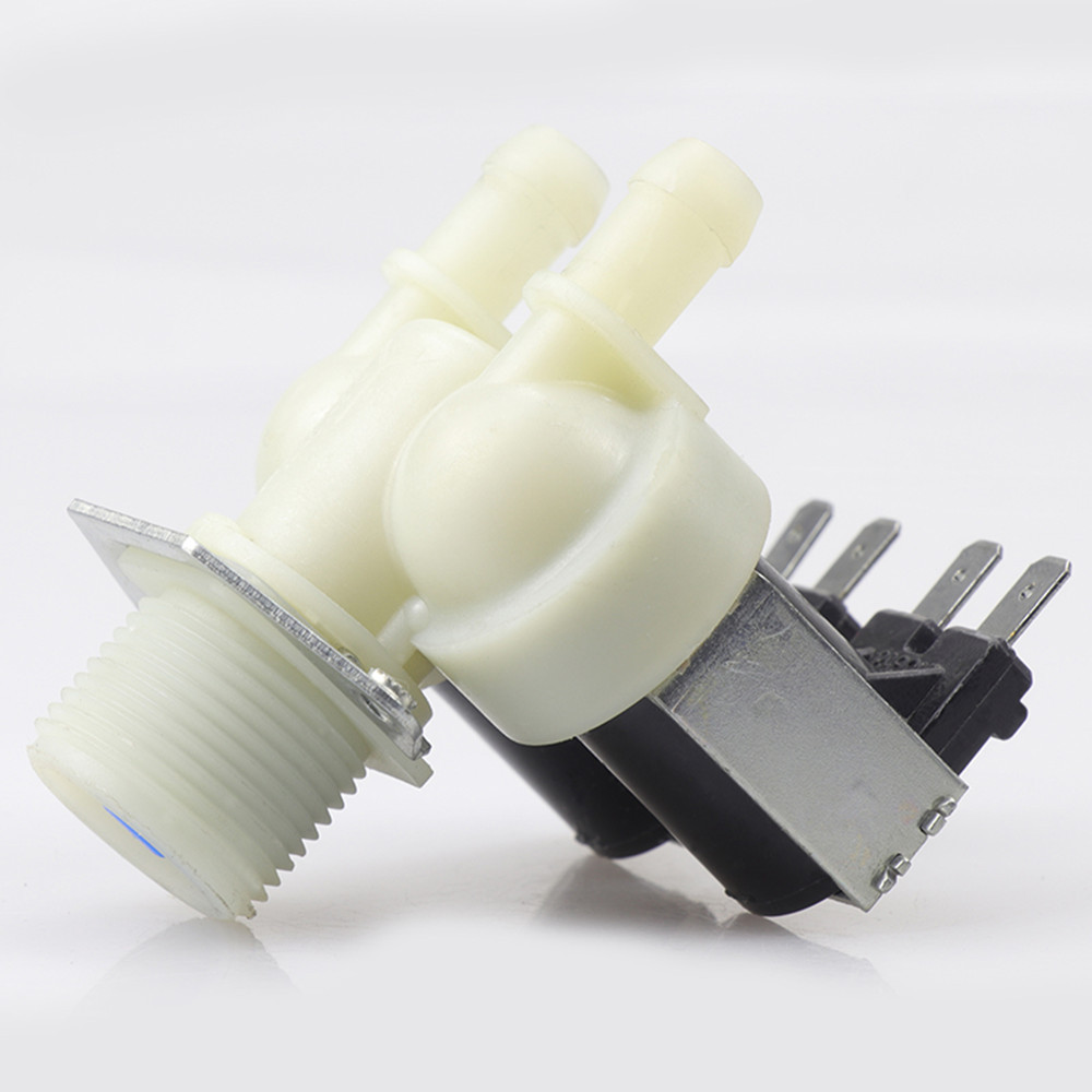 220-240V 6VA Double Head Inlet Solenoid Valve For Washing Machine XQG70-1279 XQB70-C86G xqb80-c86g/C